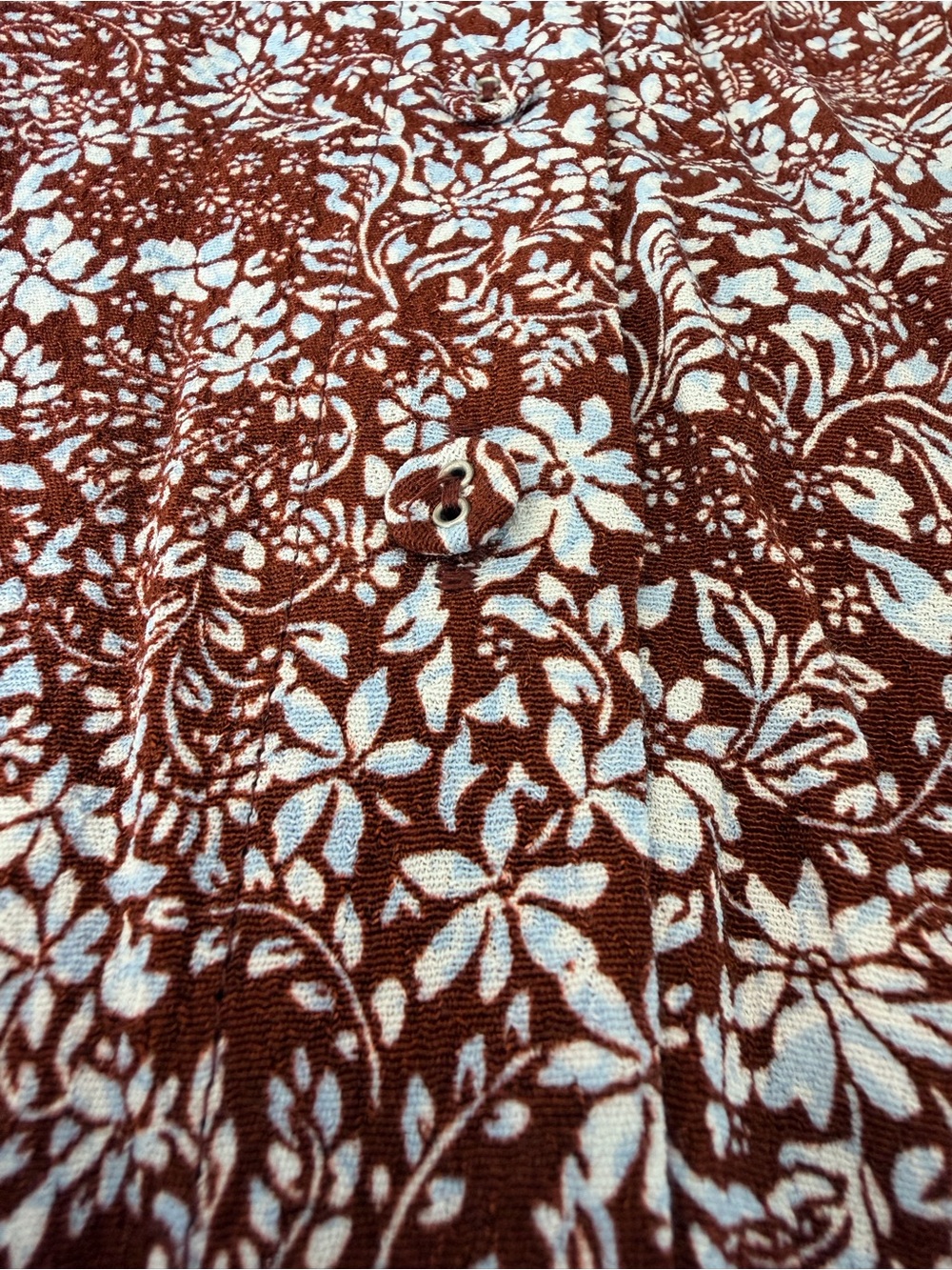 Madewell Floral Short Sleeve Mini Dress - Picture 5 of 13